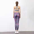 Fashion digital printed styles women yoga sport leggings fitness printed leggings